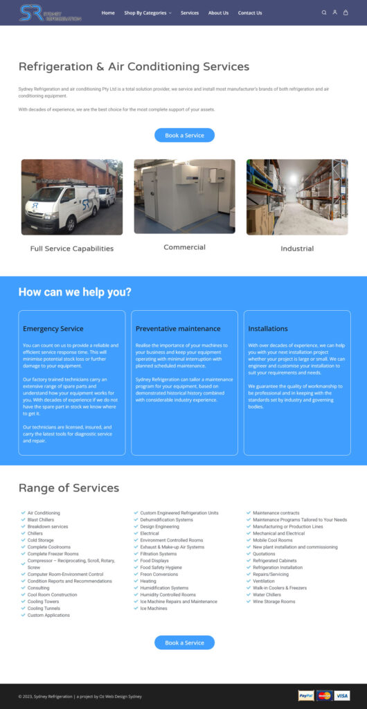 Sydney Refrigeration Master Design